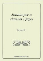 Sonata para clarinete y fagot-Música instrumental (publicación en papel)-Partituras Intermedio