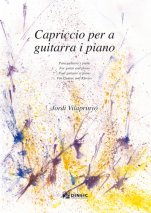 Capriccio per a guitarra i piano-Instrumental Music (paper copy)-Music Schools and Conservatoires Intermediate Level-Scores Intermediate
