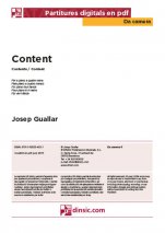 Contento-Da Camera (piezas sueltas en pdf)-Partituras Básico