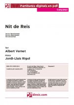 Nit de Reis-Cançoner (separate PDF pieces)-Christmas-Scores Elementary