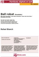 Ball robat-Da Camera (separate PDF pieces)-Scores Elementary