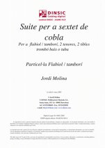 Suite per a sextet de cobla-Música per a instruments de cobla (publicació en pdf)-Música Tradicional Catalunya