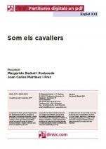 Som els cavallers-Esplai XXI (peces soltes en pdf)-Music Schools and Conservatoires Elementary Level-Music in General Education Primary School-Music in General Education Secondary School-Scores Elementary