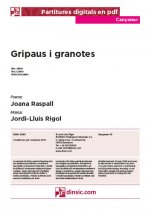 Gripaus i granotes-Cançoner (cançons soltes en pdf)-Partitures Bàsic