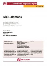 Els Raftmans-L'Esquitx (separate PDF pieces)-Music Schools and Conservatoires Elementary Level-Scores Elementary