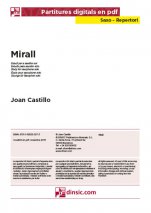 Mirall-Repertori per a Saxo (peces soltes en pdf)-Partitures Bàsic