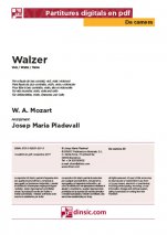 Walzer-Da Camera (separate PDF pieces)-Music Schools and Conservatoires Elementary Level-Scores Elementary