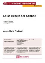 Leise rieselt der Schnee-Da Camera (peces soltes en pdf)-Partitures Bàsic