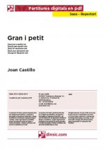 Gran i petit-Repertori per a Saxo (peces soltes en pdf)-Partitures Bàsic