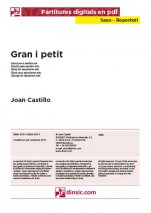 Gran i petit-Repertorio para Saxo (piezas sueltas en pdf)-Partituras Básico