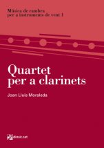 Quartet per a clarinets-Chamber Music for Wind Instruments-Scores Advanced-Scores Intermediate