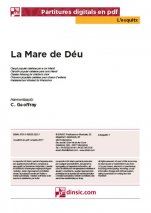 La Mare de Déu-L'Esquitx (peces soltes en pdf)-Escoles de Música i Conservatoris Grau Elemental-Partitures Bàsic