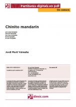 Chinito mandarín-Da Camera (peces soltes en pdf)-Escoles de Música i Conservatoris Grau Elemental-Partitures Bàsic