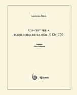 Concert per a piano i orquestra núm. 4 Op. 105 (PB)-Partitures de butxaca de música orquestral-Partitures Avançat