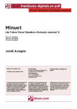 Minuet-Visca! Quaderns d'esbarjo musical (separate PDF pieces)-Music Schools and Conservatoires Elementary Level