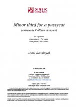 Minor third for a pussycat-Àlbum de notes-Partitures Bàsic