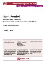 Sant Ferriol-Música para instrumentos de cobla (piezas sueltas en pdf)-Música Tradicional Catalunya