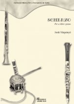 Scherzo-Música per a instruments de cobla (publicació en paper)-Escoles de Música i Conservatoris Grau Mitjà-Partitures Intermig