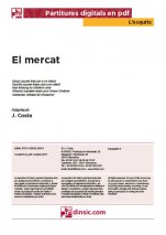 El mercat-L'Esquitx (peces soltes en pdf)-Escoles de Música i Conservatoris Grau Elemental-Partitures Bàsic