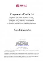 Fragments d'estiu I-II-Instrumental Music (digital PDF copy)-Scores Elementary