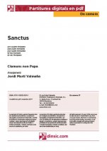 Sanctus-Da Camera (piezas sueltas en pdf)-Escuelas de Música i Conservatorios Grado Elemental-Partituras Básico