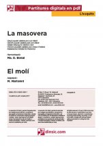 La masovera - El molí-L'Esquitx (separate PDF pieces)-Music Schools and Conservatoires Elementary Level-Scores Elementary