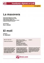 La masovera - El molí-L'Esquitx (piezas sueltas en pdf)-Escuelas de Música i Conservatorios Grado Elemental-Partituras Básico