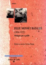 Feliu Monné i Batallé: Músiques per a gralla-Cajón de solfa-Música Tradicional Catalunya