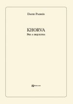 Khorva-Materials d'orquestra-Escoles de Música i Conservatoris Grau Superior-Partitures Avançat
