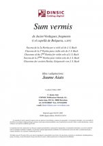 Sum vermis-Música vocal (publicación en pdf)-Partituras Intermedio