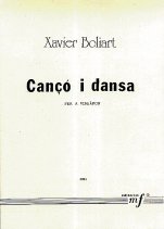 Cançó i dansa-Música instrumental (publicació en paper)-Partitures Avançat