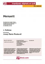 Menuett-Da Camera (separate PDF pieces)-Music Schools and Conservatoires Elementary Level-Scores Elementary