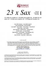 23 x Sax 1-Repertorio para Saxo (publicación en pdf)-Partituras Básico