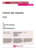 Cirerer del claustre-Cançoner (canciones sueltas en pdf)-Partituras Básico