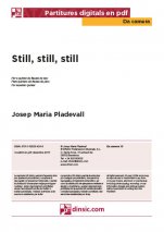 Still, still, still-Da Camera (piezas sueltas en pdf)-Partituras Básico