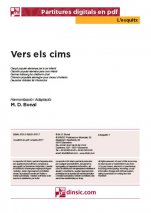 Vers els cims-L'Esquitx (separate PDF pieces)-Music Schools and Conservatoires Elementary Level-Scores Elementary