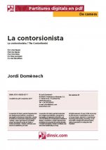 La contorsionista-Da Camera (peces soltes en pdf)-Escoles de Música i Conservatoris Grau Elemental-Partitures Bàsic