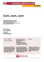 Zum, zum, zum-L'Esquitx (separate PDF pieces)-Music Schools and Conservatoires Elementary Level-Scores Elementary