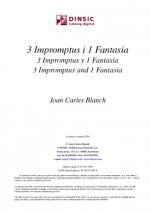 3 Impromptus y 1 Fantasía-Música instrumental (publicación en pdf)-Partituras Avanzado