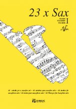 23 x Sax 1-Repertorio para Saxo (publicación en papel)-Partituras Básico