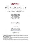 Da Camera 22: Three American Dances for String Quartet