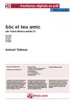 Sóc el teu amic-Música petita (piezas sueltas en pdf)-Escuelas de Música i Conservatorios Grado Medio-Partituras Intermedio