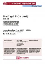 Madrigal II (1a part)-Música coral catalana (peces soltes en pdf)-Partitures Intermig