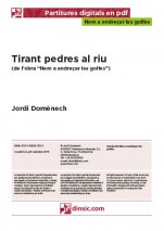 Tirant pedres al riu-Nem a endreçar les golfes (piezas sueltas en pdf)-Escuelas de Música i Conservatorios Grado Elemental-Partituras Básico