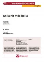 En la nit més bella-L'Esquitx (peces soltes en pdf)-Escoles de Música i Conservatoris Grau Elemental-Partitures Bàsic