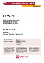 La Volta-Da Camera (peces soltes en pdf)-Escoles de Música i Conservatoris Grau Elemental-Partitures Bàsic