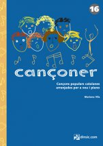 Cançoner 16: Canciones populares catalanas arregladas para voz y piano-Cançoner (publicación en papel)-Escuelas de Música i Conservatorios Grado Medio-Partituras Intermedio