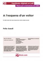 A l'esquena d'un voltor-Música para instrumentos de cobla (publicación en pdf)-Partituras Avanzado-Música Tradicional Catalunya