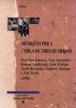 Músiques per a cobla de tres quartans-Calaix de solfa-Música Tradicional Catalunya