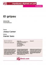 El gripau-Cançoner (canciones sueltas en pdf)-Partituras Básico